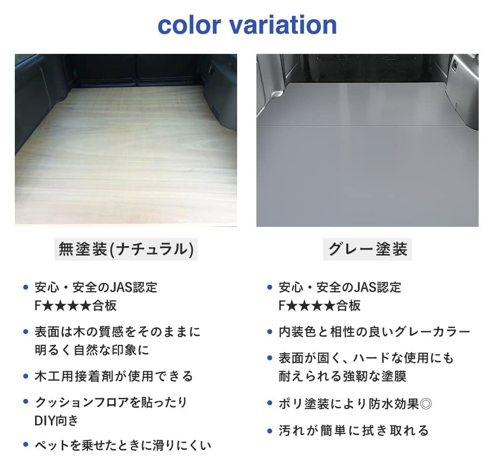 Amazon | プロダックス 【 ホンダ N-VAN 対応 フロアパネル L 】 荷台